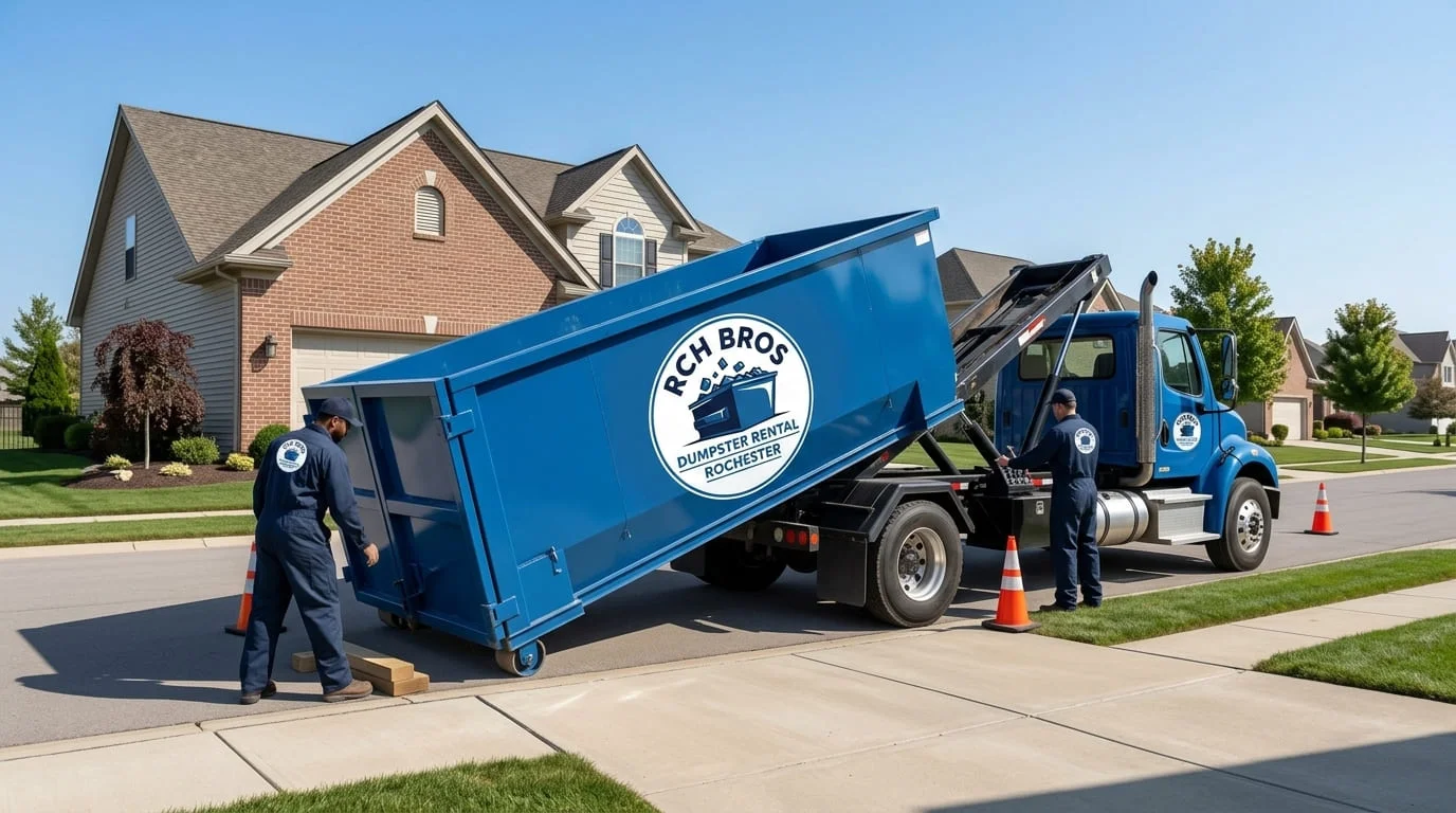 Residential Dumpster Rental Rochester NY-img
