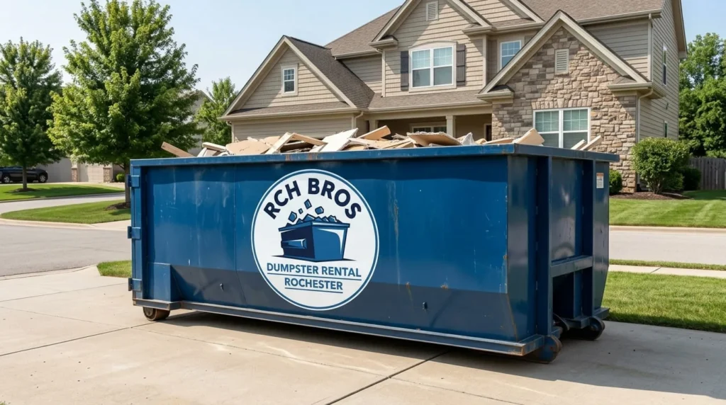 Residential Dumpster Rental Rochester-img